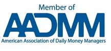 Member of AADMM — American Association of Daily Money Managers